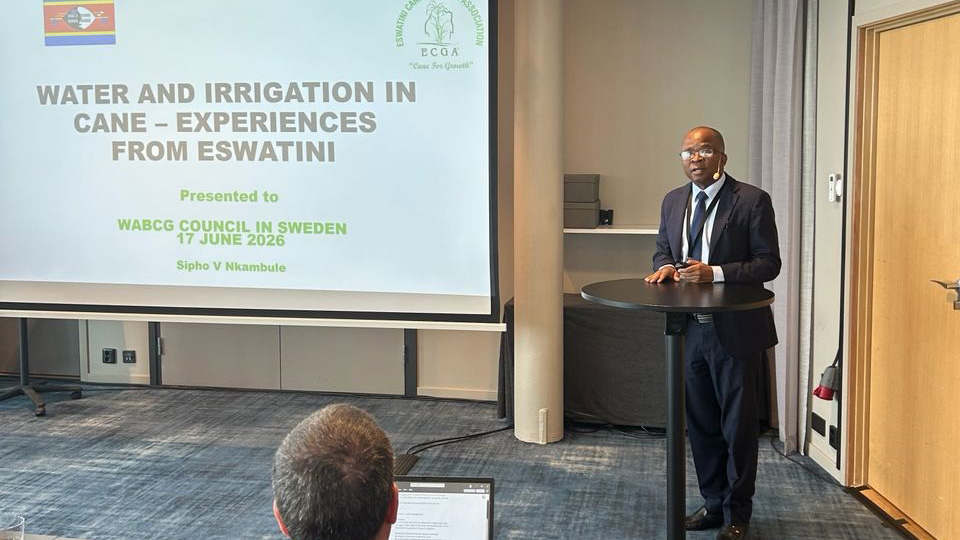 Eswatini Cane Growers Association Chief Executive Officer Dr Sipho Nkambule. (Courtesy pic)